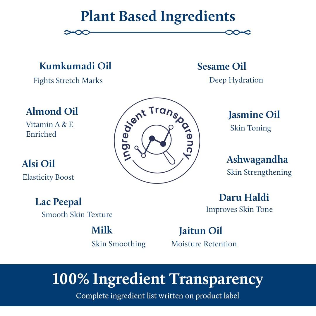 Aceite Corporal Reafirmante Niraa Azafrán y Almendra 200 ml