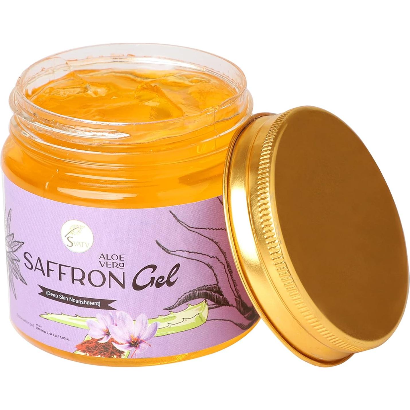 Gel de Aloe Vera con Azafrán SVATV - Hidratación 200g