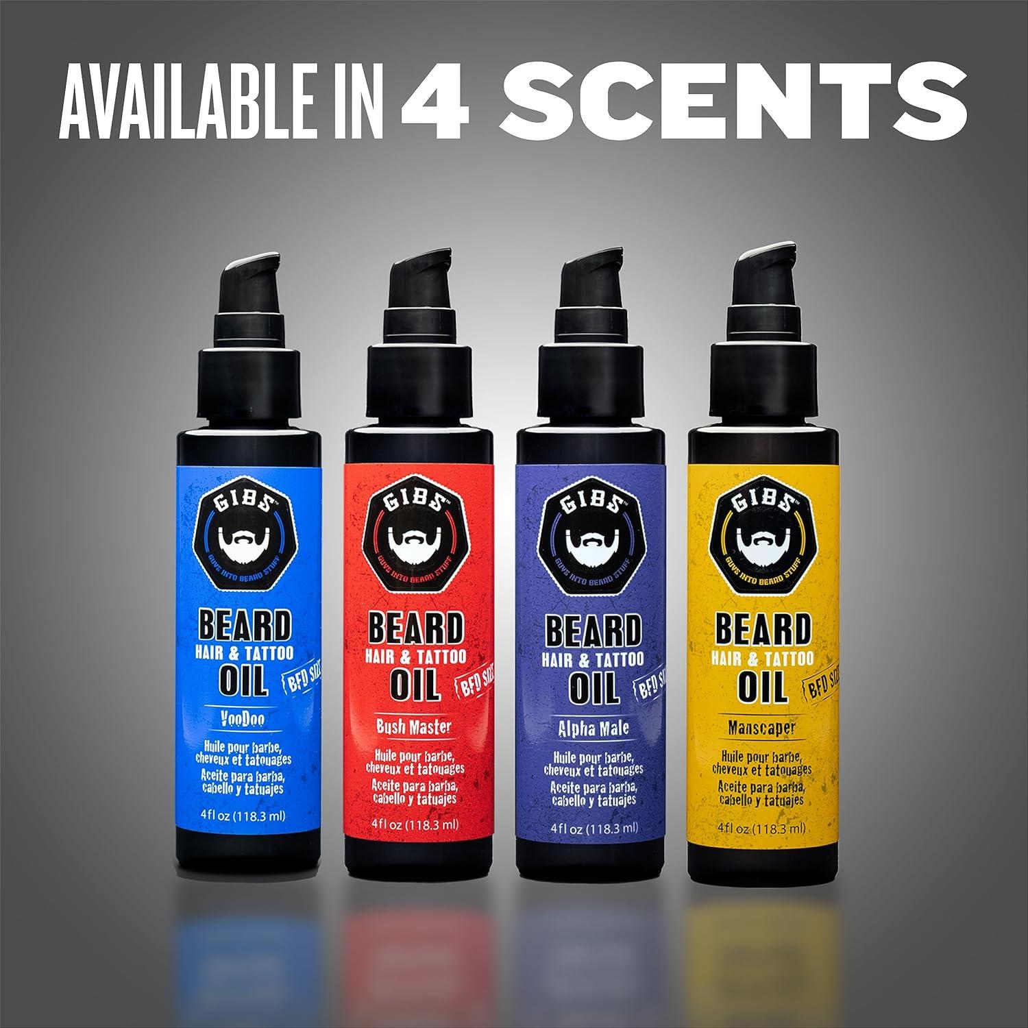Aceite para Barba GIBS 118 ml - Hidrata y Suaviza Piel y Barba