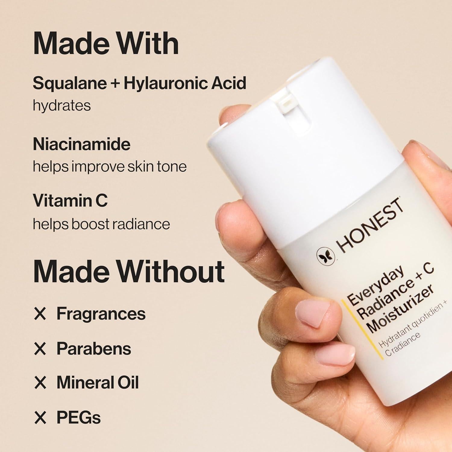 Hidratante Ligero Honest Beauty 50 ml - Vitamina C y Niacinamida