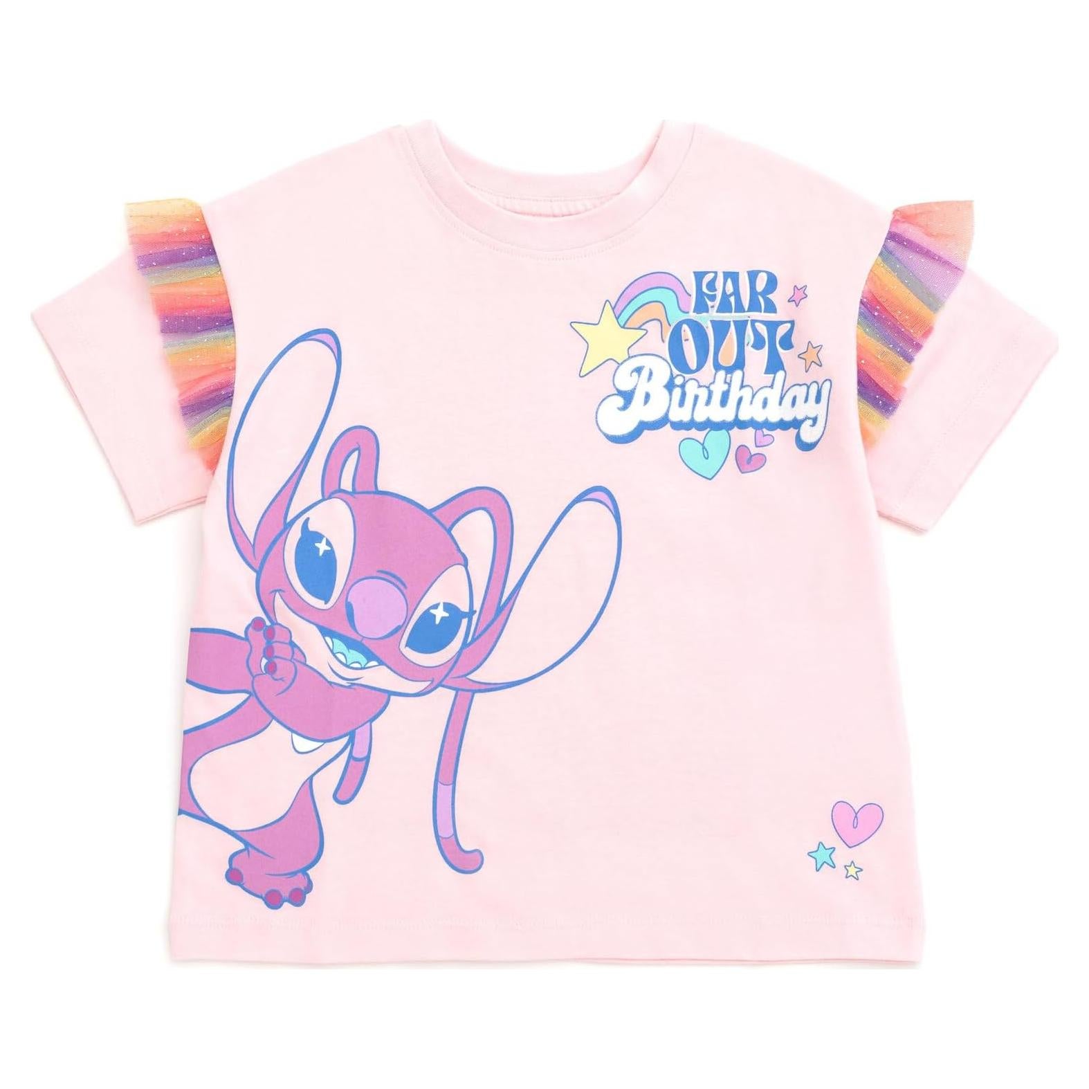 Camiseta Cumpleaños Disney Junior Niñas Talla 2T a 16