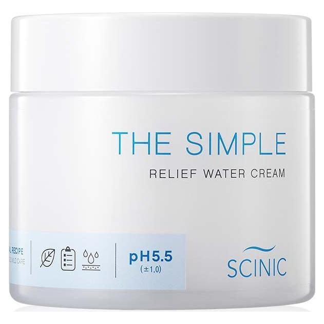 Crema Hidratante SCINIC Simple Relief 80ml - Vegana para Piel Sensible