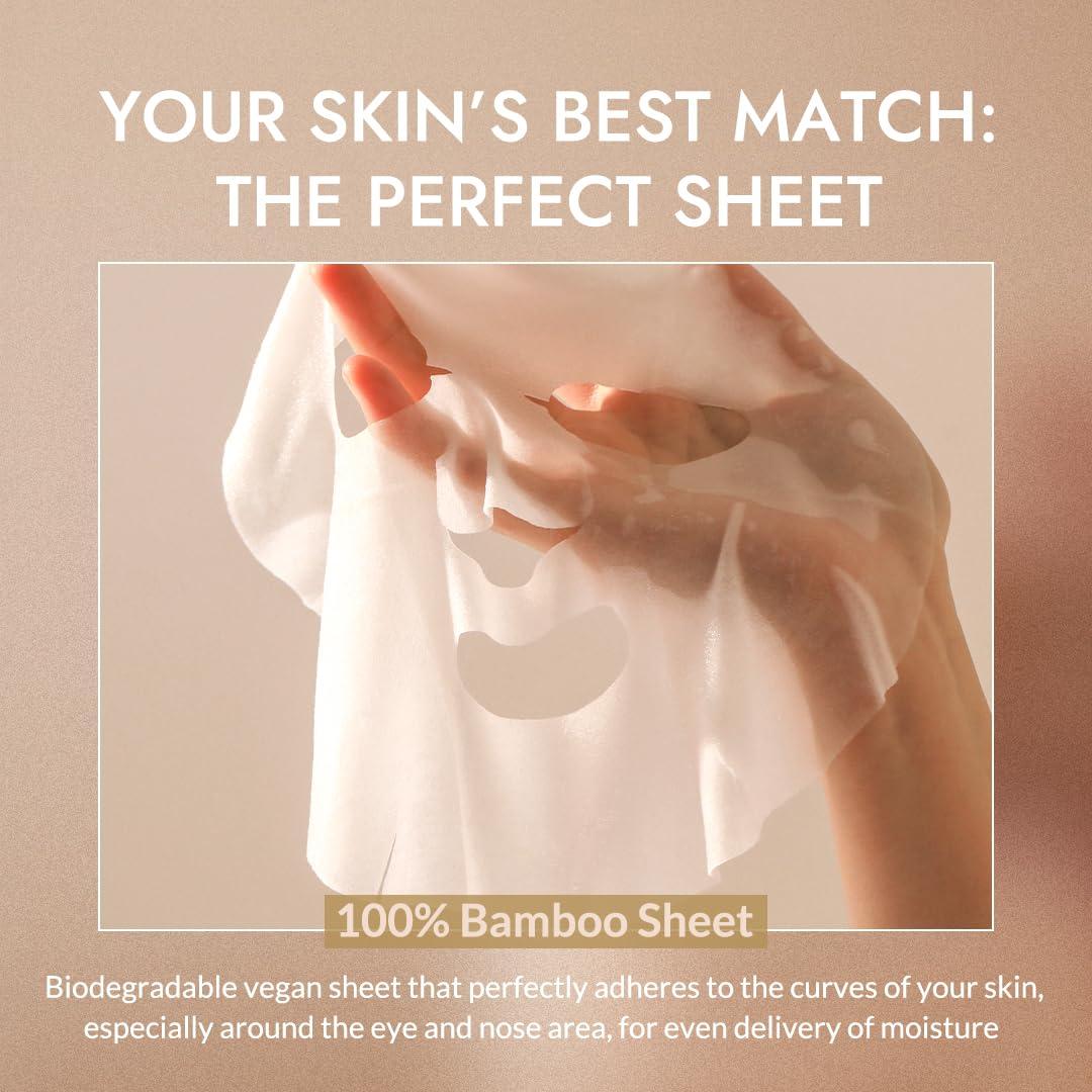 MIZON Máscara Facial Jeju Camelia Hidratante 10 Piezas