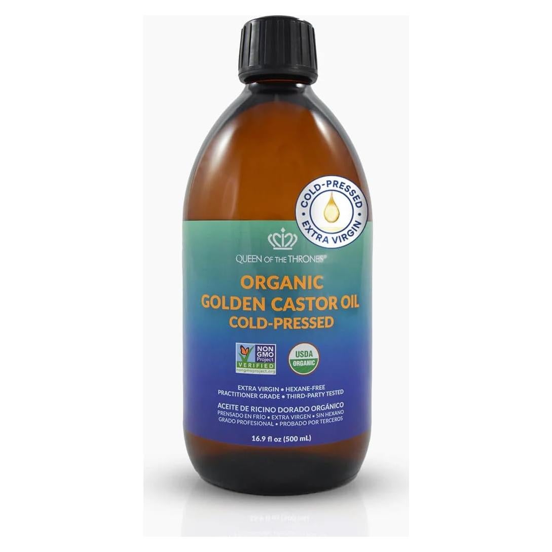 Aceite de Ricino Orgánico REINA DE LOS TRONOS 500ml Puro