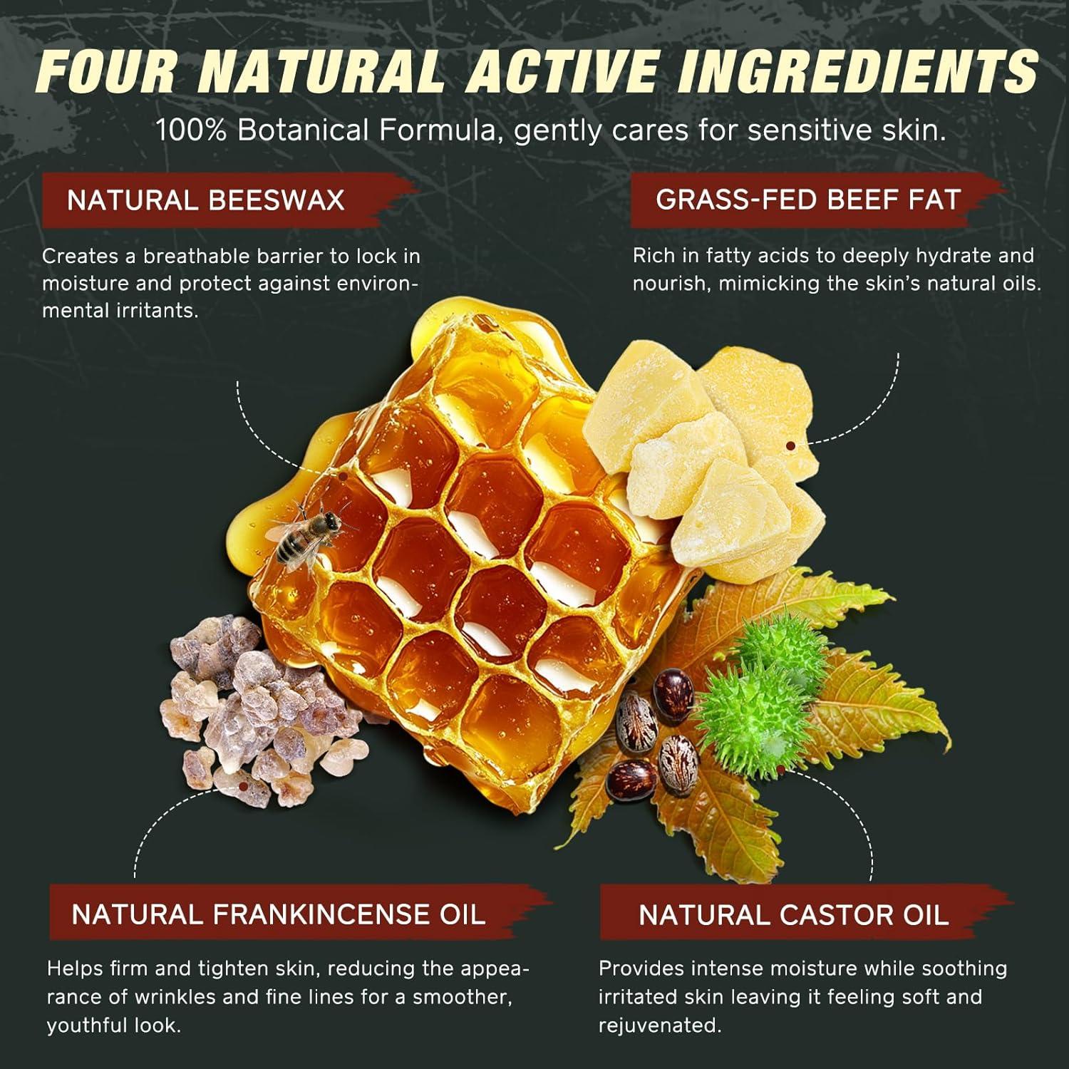 Bálsamo de Sebo de Res WELOSUER con Incienso y Aceite de Ricino 124 ml