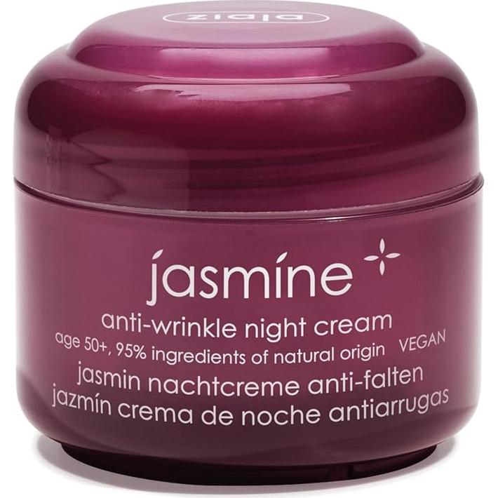 Crema Nocturna Ziaja Jazmín 50ml para Piel Madura 50+