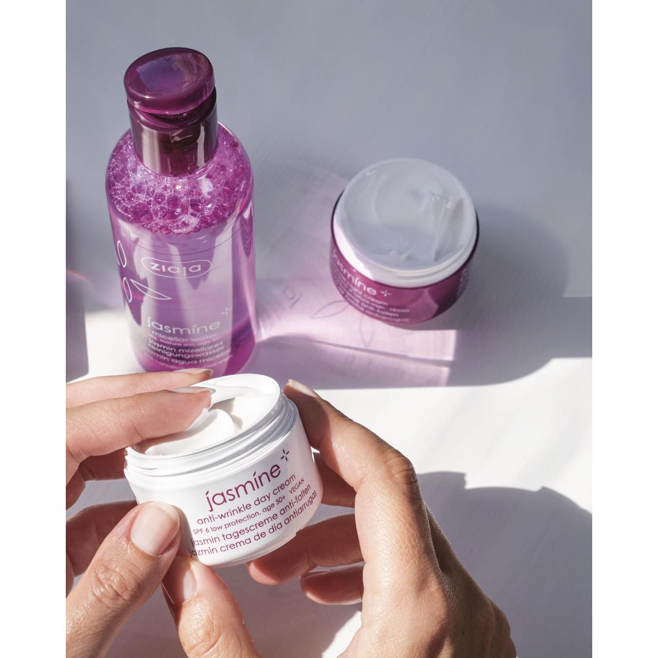 Crema Nocturna Ziaja Jazmín 50ml para Piel Madura 50+