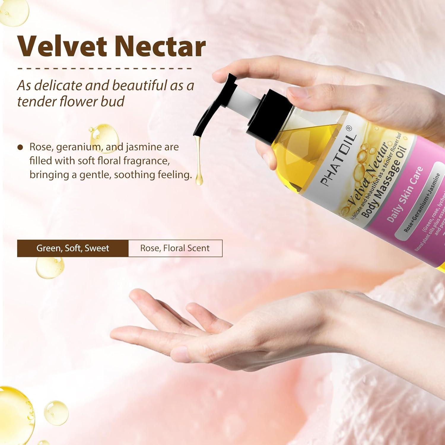 Aceite de Masaje Corporal PHATOIL Nectar de Terciopelo 260 ml
