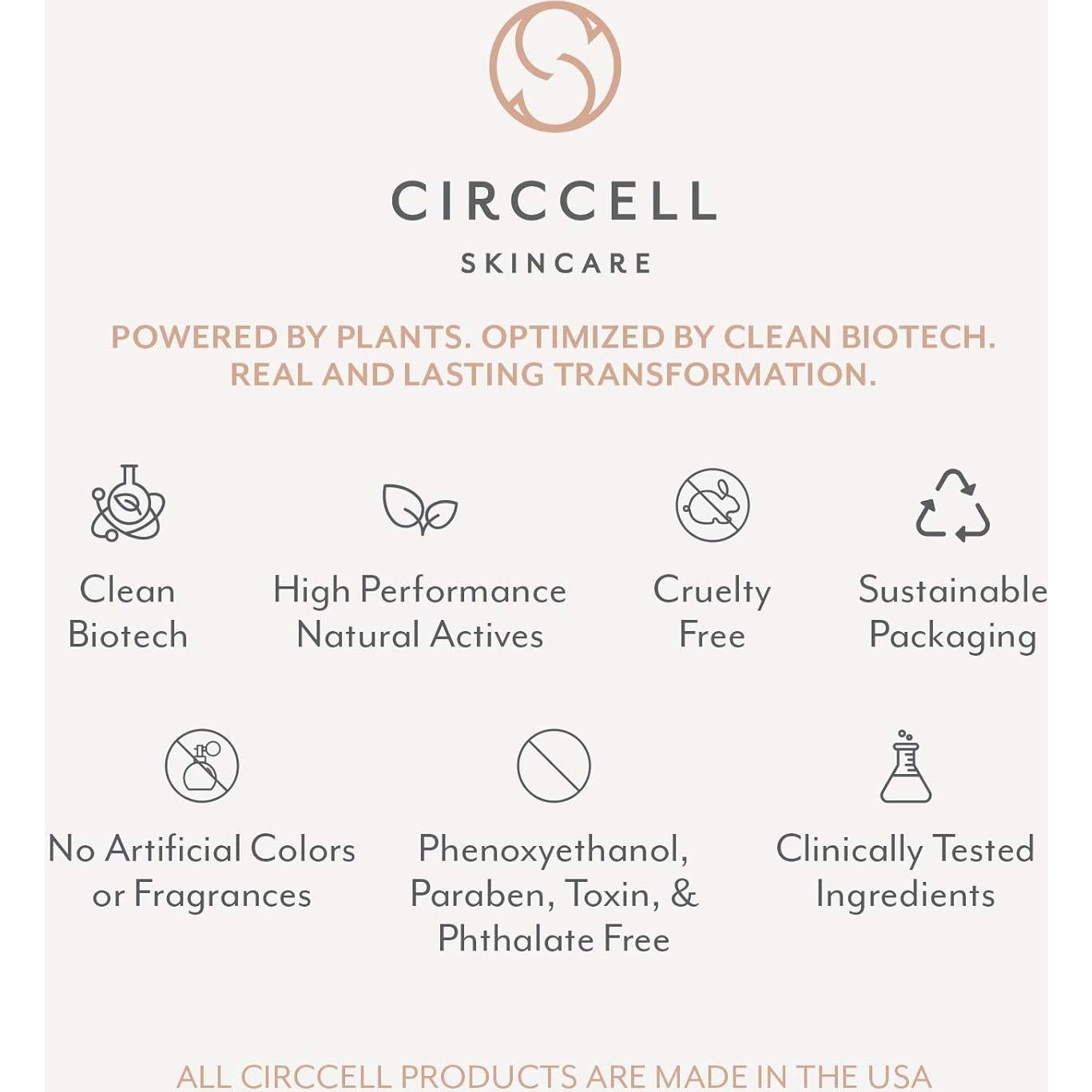 Aceite Facial CIRCCELL 30 ml - Anti-Envejecimiento y Hidratante