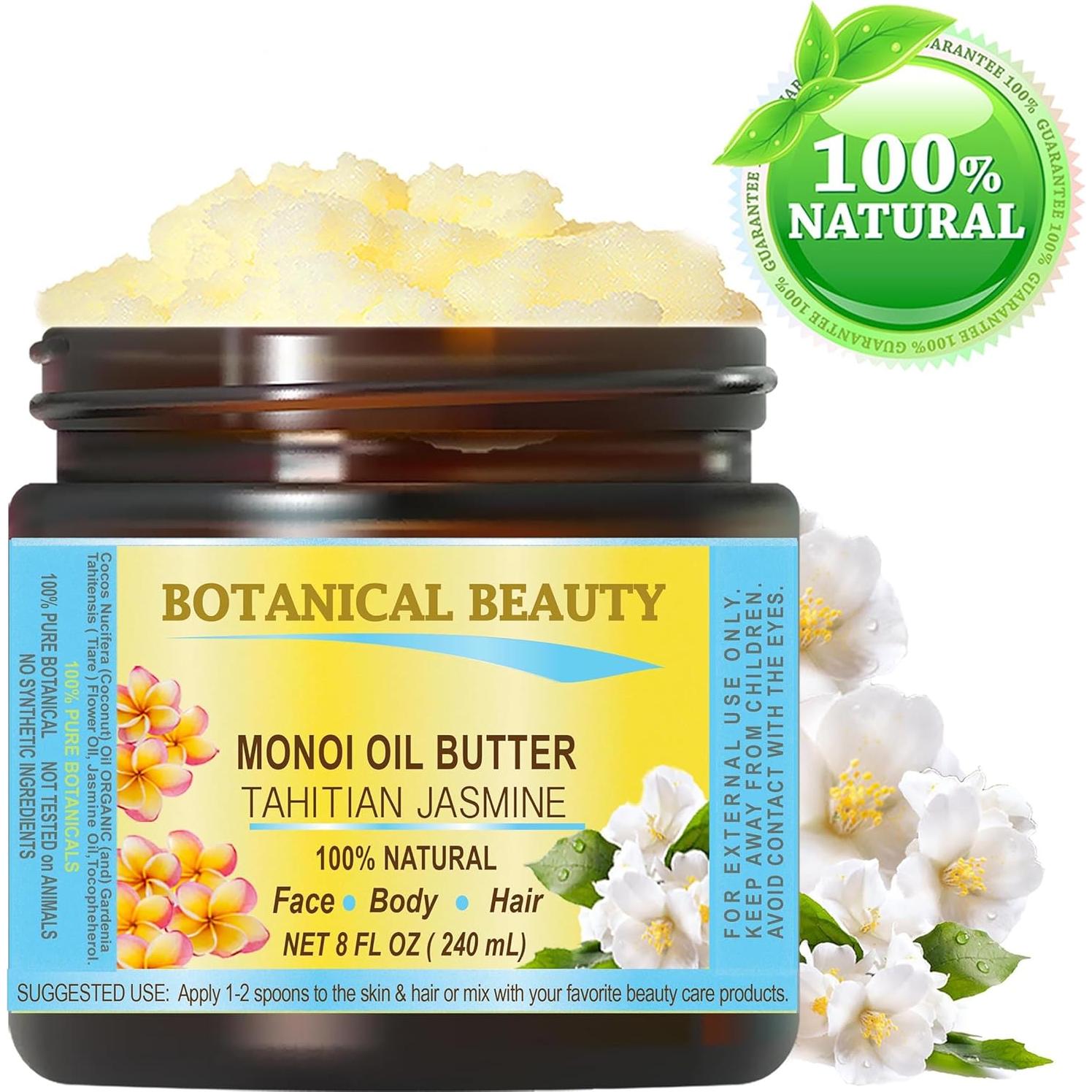 Mantequilla de Monoi Pura Natural Virgen 226g - Belleza Botánica