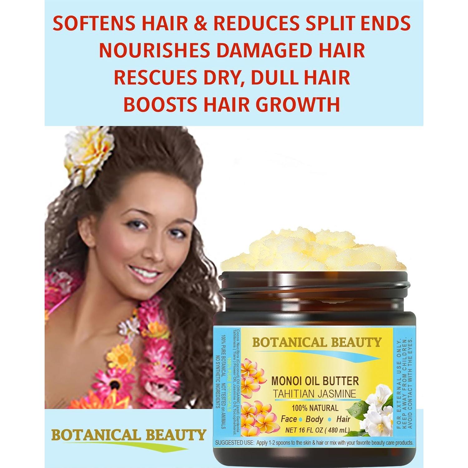 Mantequilla de Monoi Pura Natural Virgen 226g - Belleza Botánica