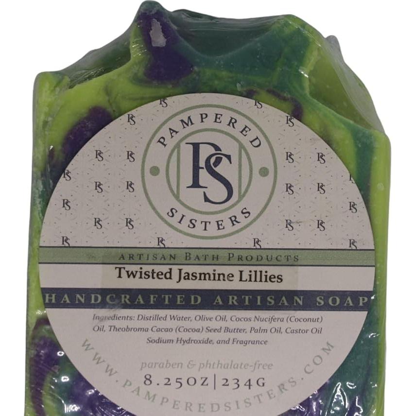 Jabón Artesanal Hidratante 234g Jazmines Torcidos