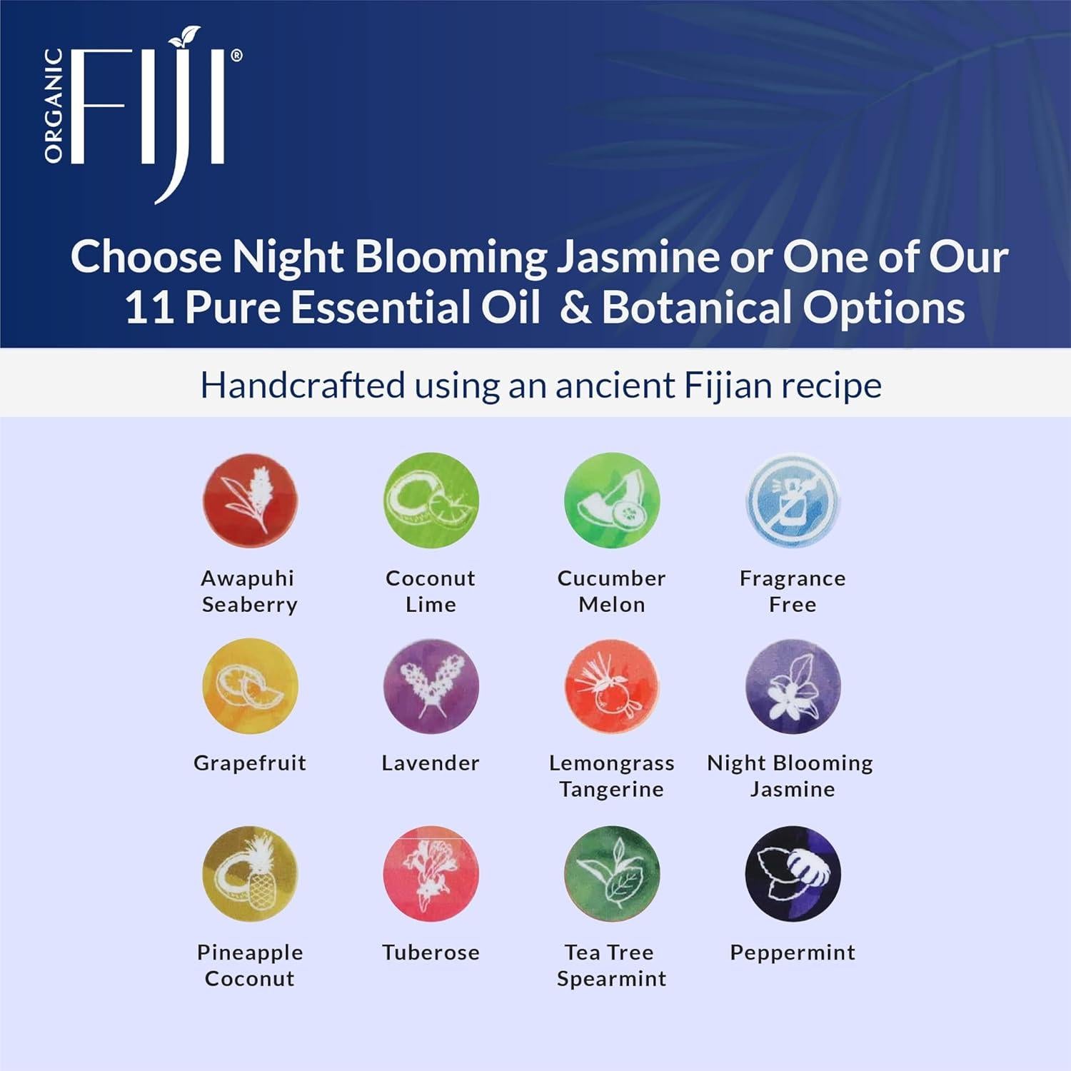 Jabón Natural Coco Fiji Organic Fiji 198 g Paquete de 2