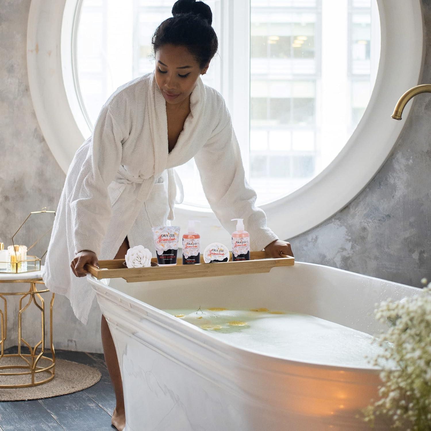 Set de Spa de Lujo Draizee - 8 Piezas Aromatizadas Jazmín