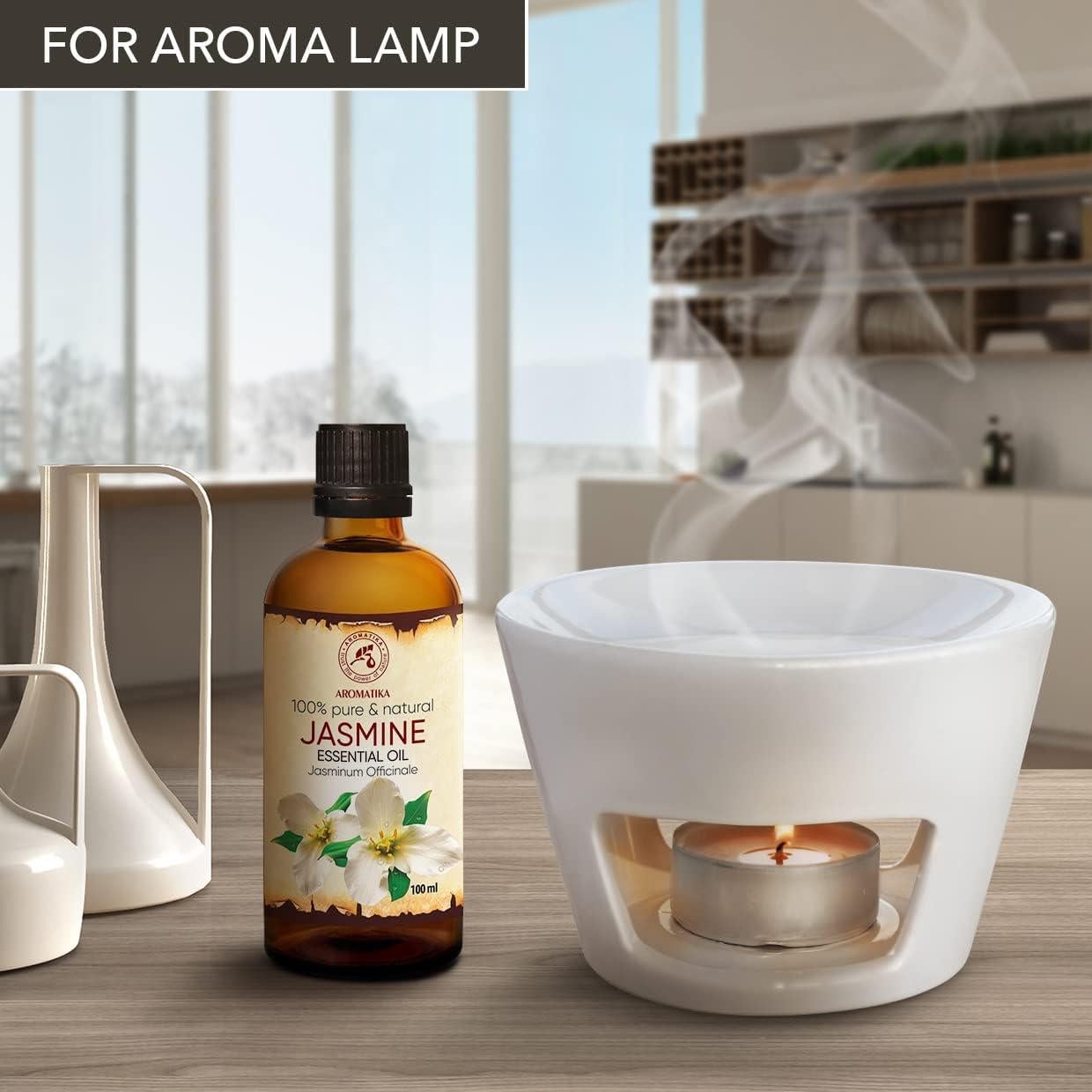 Aceite Esencial de Jazmín AROMATIKA 100 ml - Aromaterapia y Cuidado de la Piel