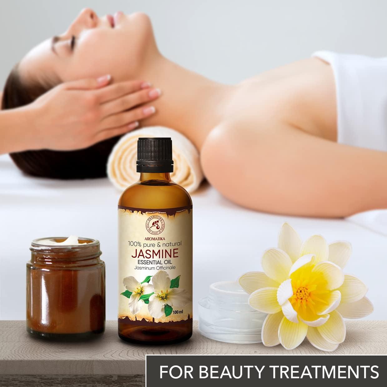 Aceite Esencial de Jazmín AROMATIKA 100 ml - Aromaterapia y Cuidado de la Piel