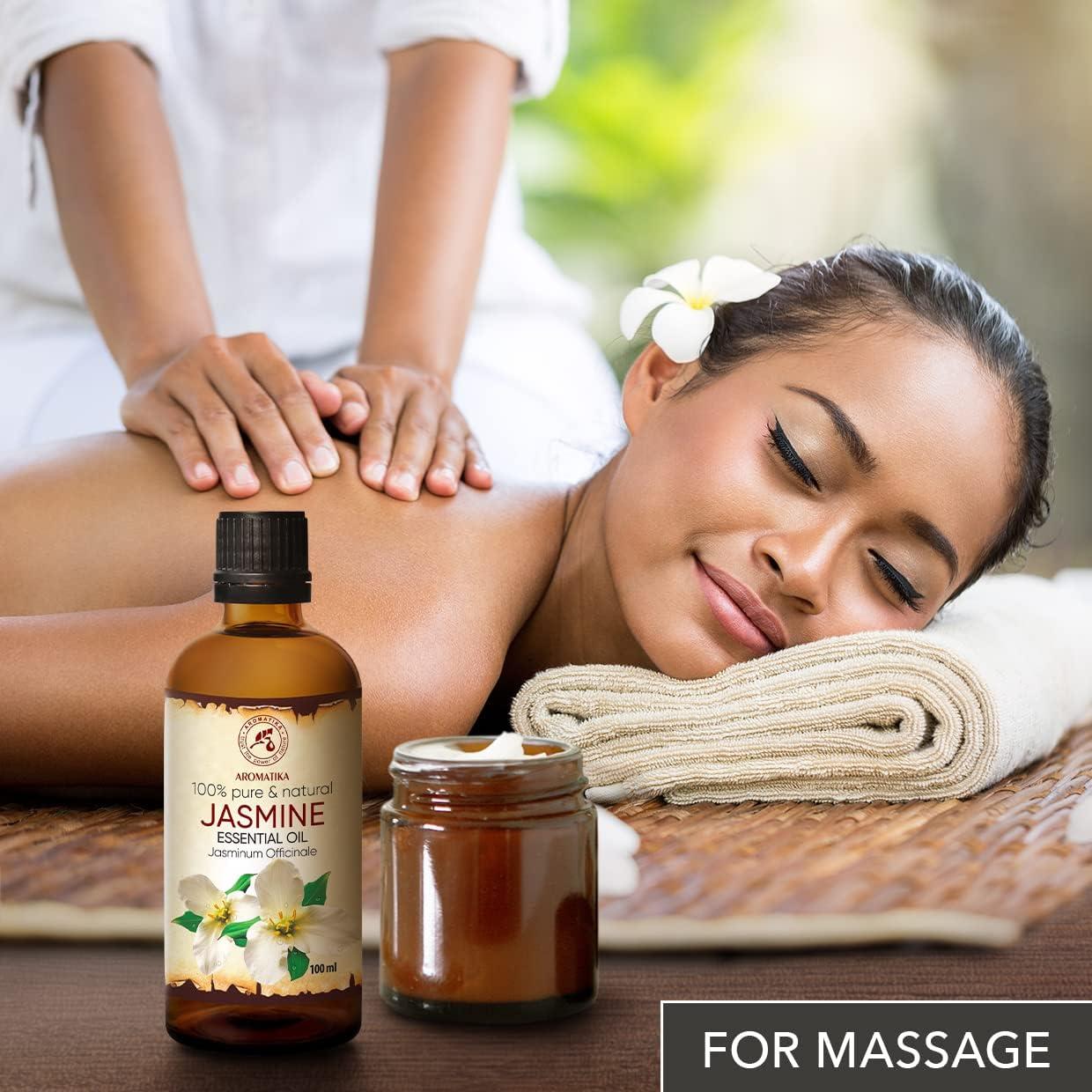 Aceite Esencial de Jazmín AROMATIKA 100 ml - Aromaterapia y Cuidado de la Piel