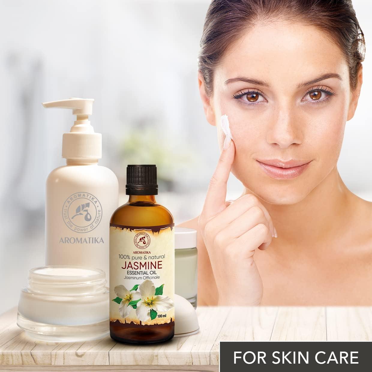 Aceite Esencial de Jazmín AROMATIKA 100 ml - Aromaterapia y Cuidado de la Piel