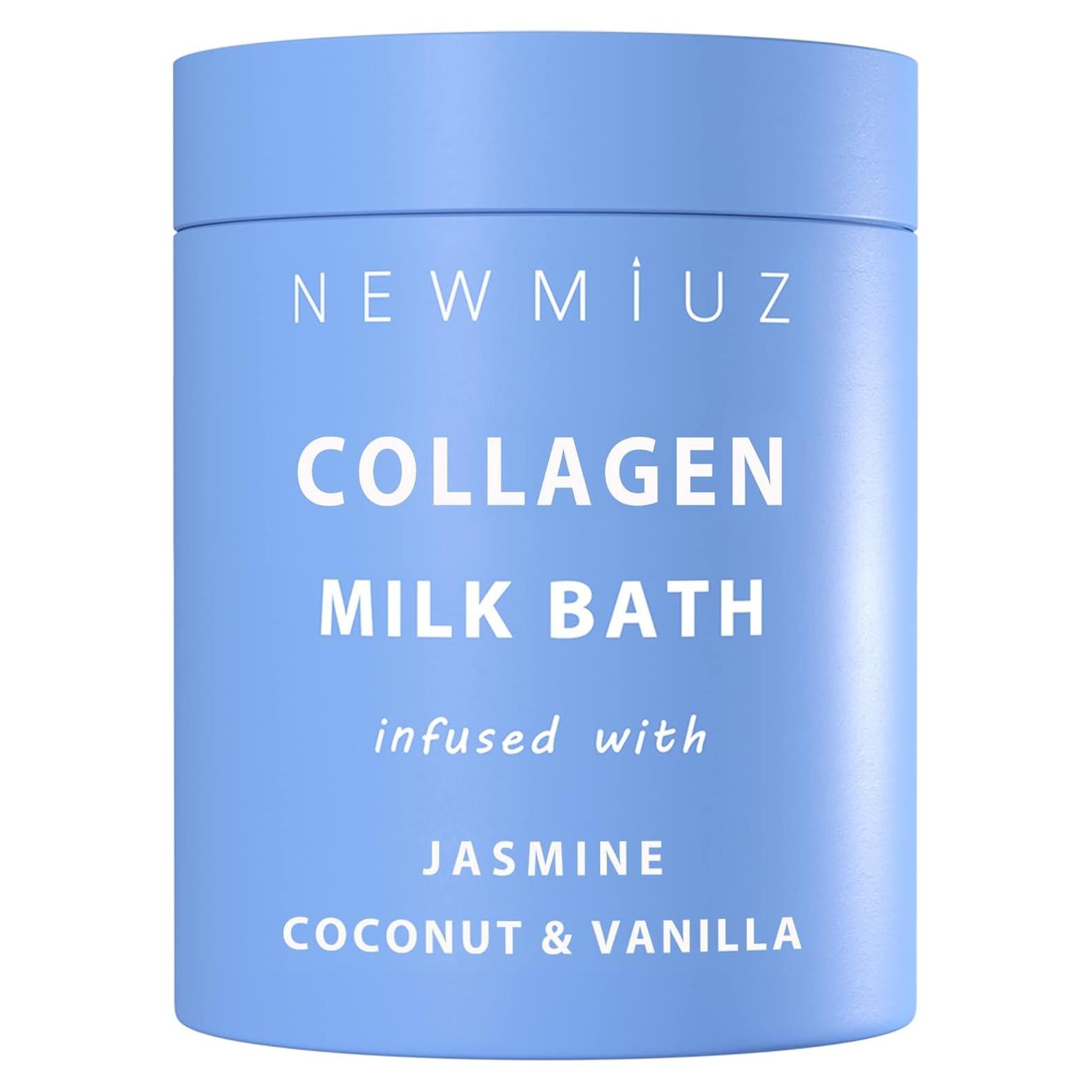 Leche de Baño de Colágeno New Miuz 300g - Hidratante y Suavizante