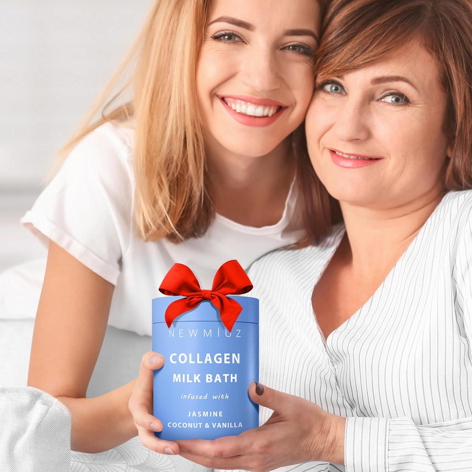 Leche de Baño de Colágeno New Miuz 300g - Hidratante y Suavizante