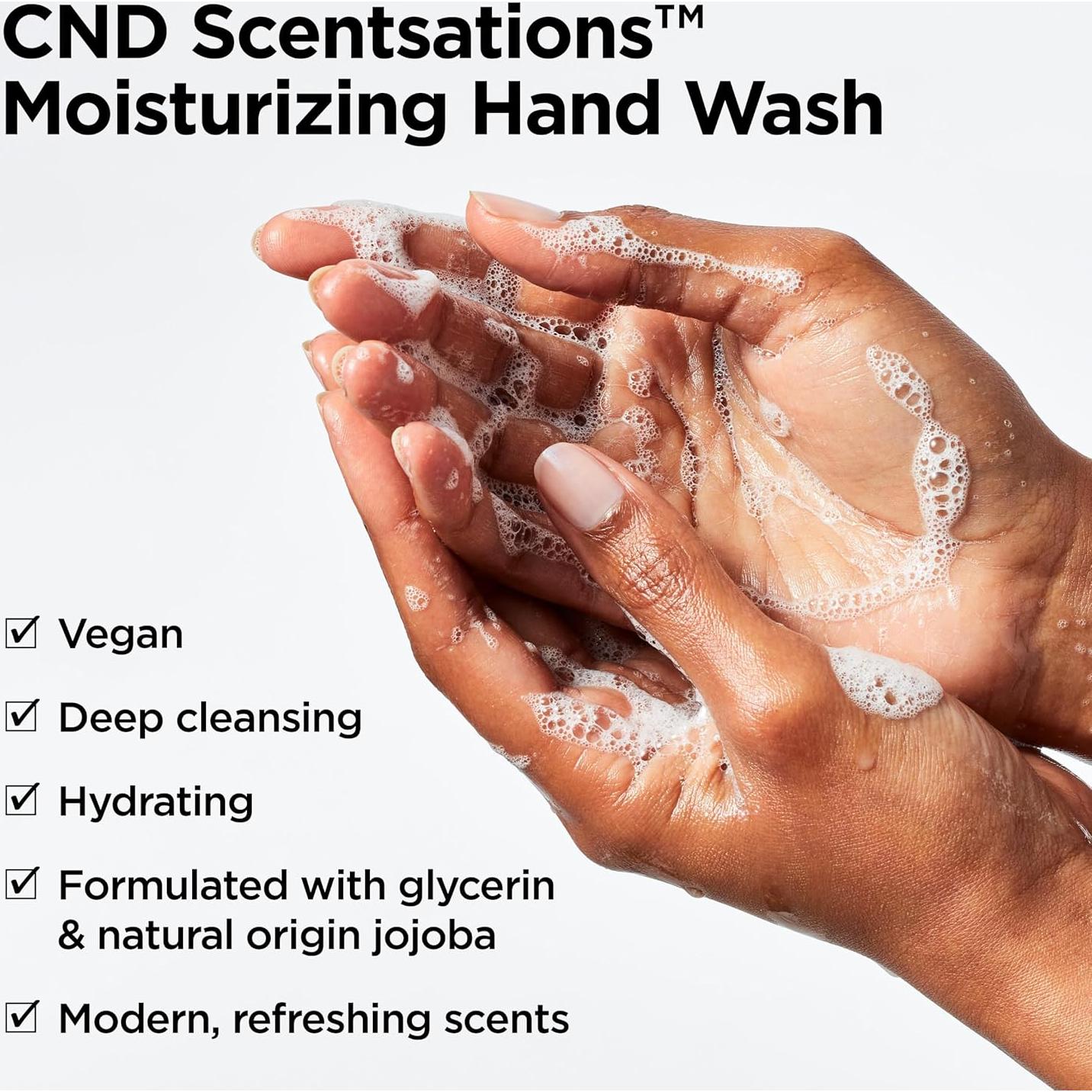 Jabón Líquido para Manos CND Scentsations 390 ml Vegano