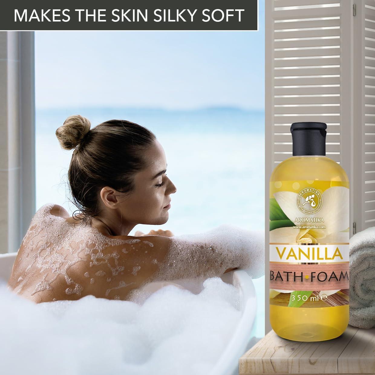 Set de Espuma de Baño AROMATIKA Vainilla, Jazmín y Monoi 3x355ml