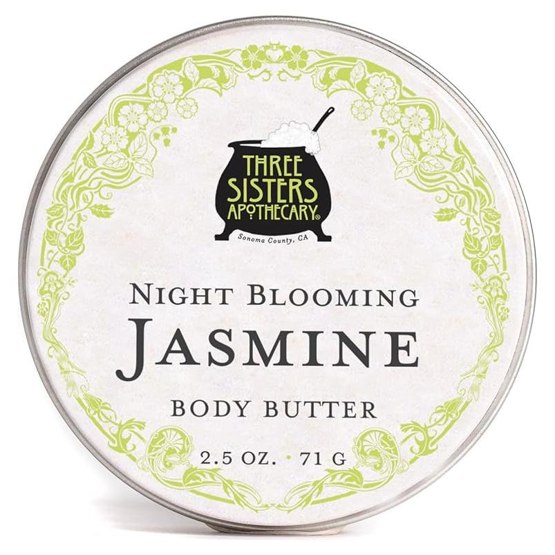 Manteca Corporal 100% Natural Tres Hermanas 70.87 g Jazmín Nocturno