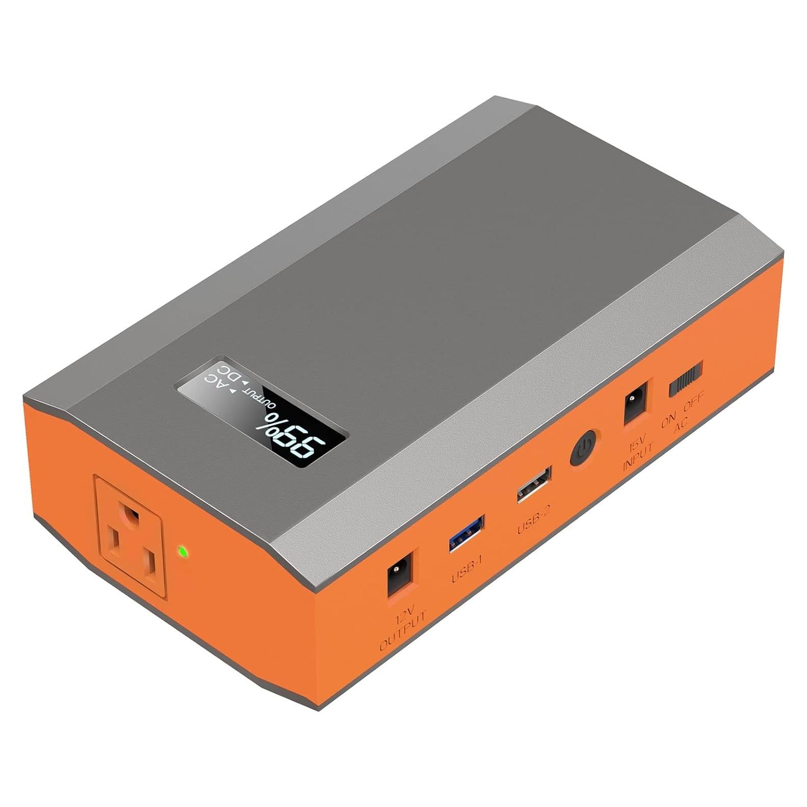 Banco de Energía Portátil ZeroKor 24000mAh 65W Naranja