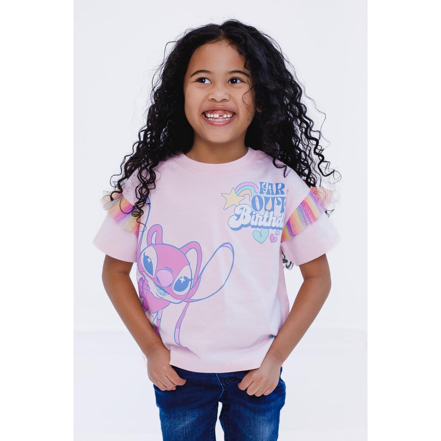 Camiseta de Cumpleaños Disney Junior Niñas Talla 2T a 16
