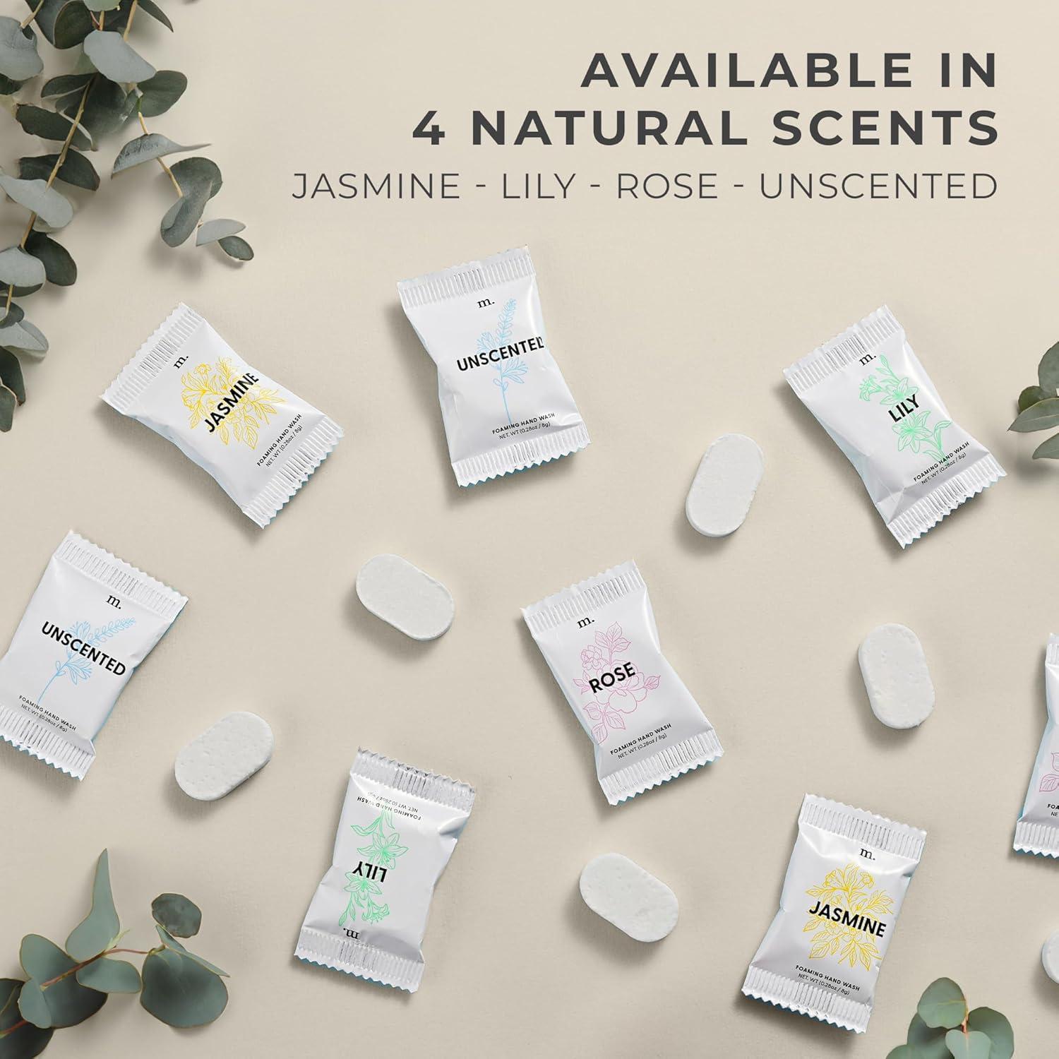 Tabletas de Jabón Espumoso Maisonovo Aroma Jazmín 4-Pack