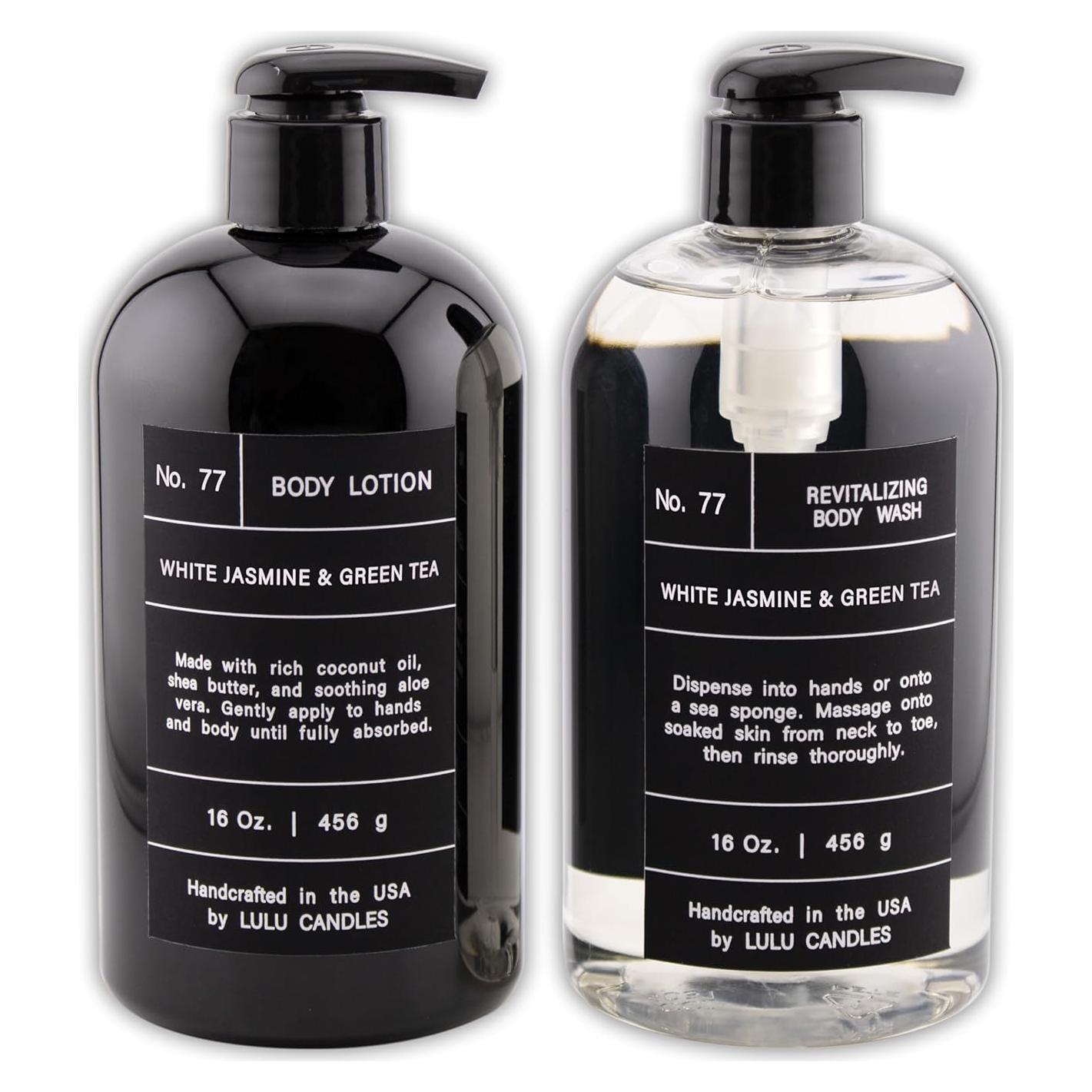 Set de Gel de Ducha y Loción Corporal Lulu Candles 473 ml