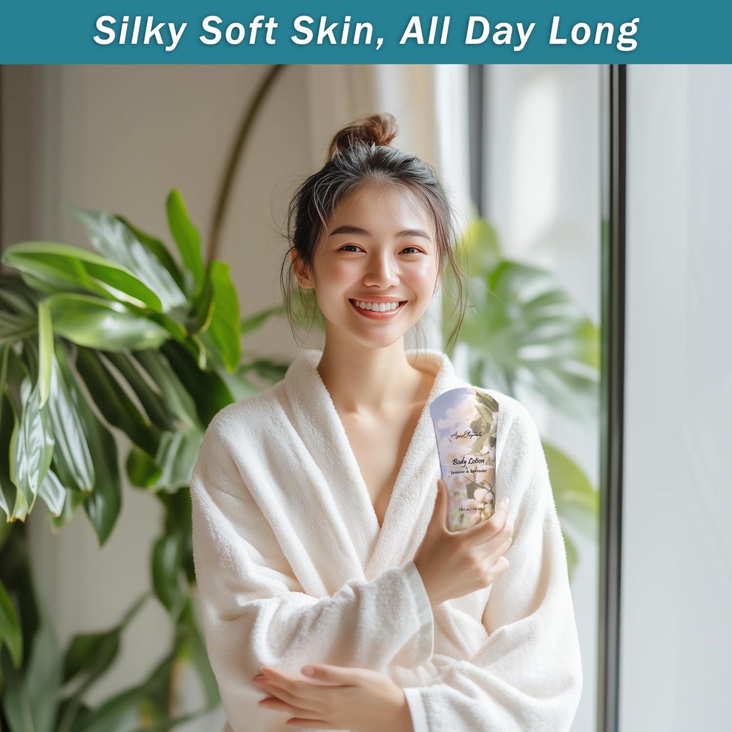 Cesta de Spa Aqua Elegante - Set de Baño Jazmín y Lavanda