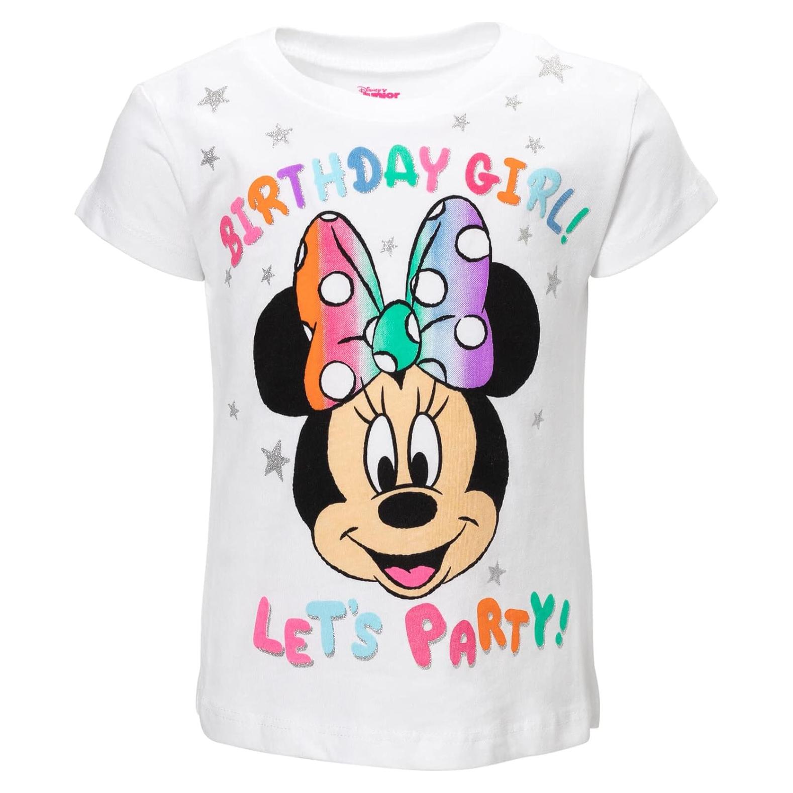Camiseta Disney Junior Niñas Talla 2T a 14-16 Minnie