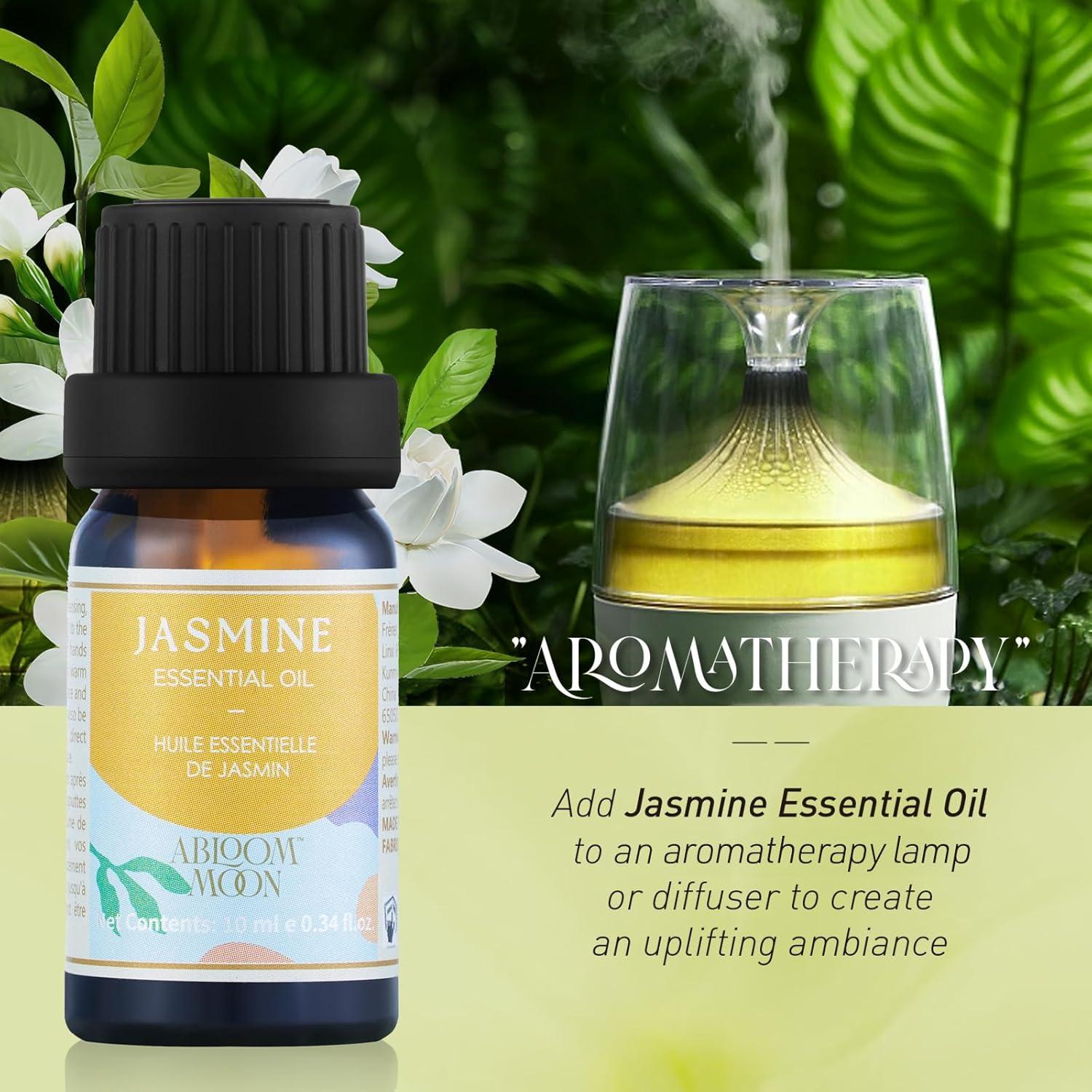 Aceite Esencial de Jazmín 10 ml ABLOOM MOON - Cuidado Piel y Cabello