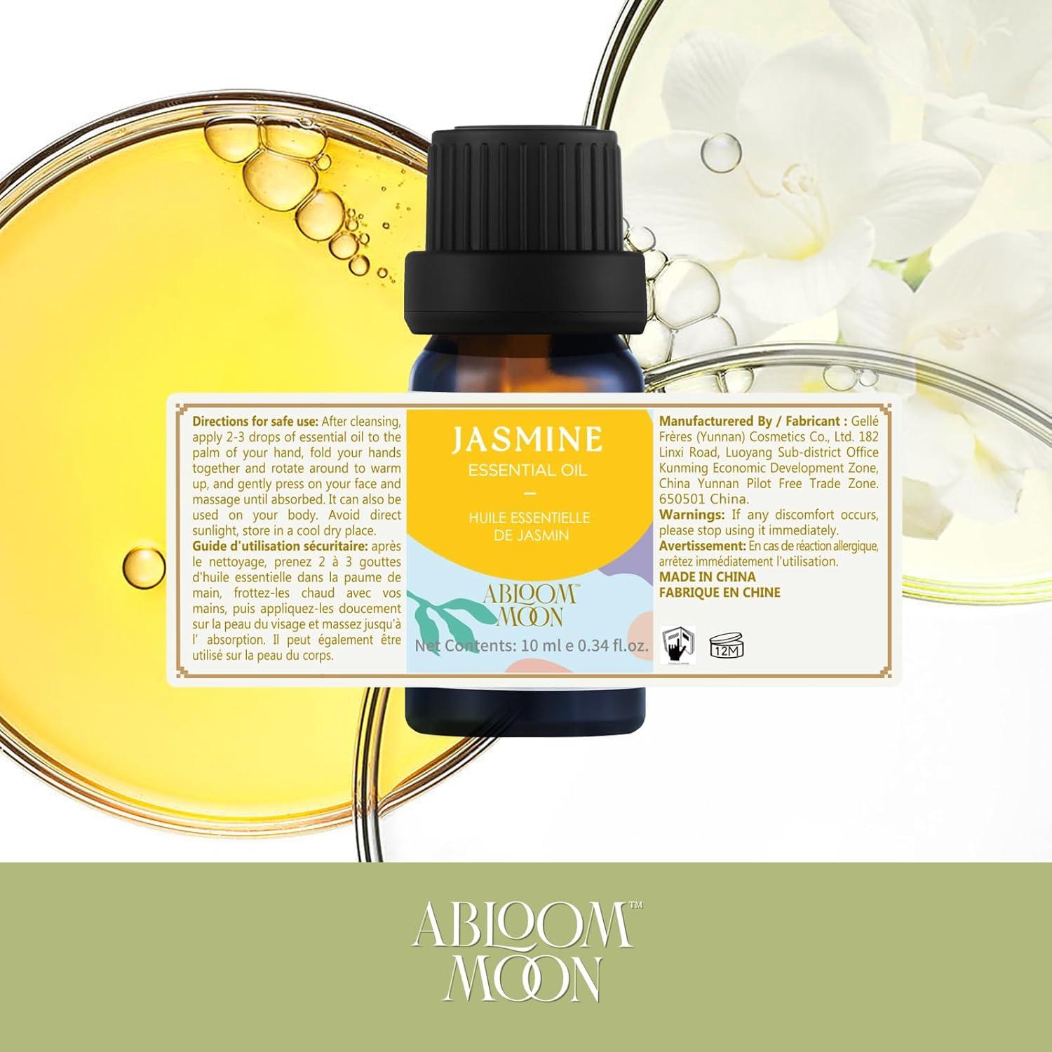 Aceite Esencial de Jazmín 10 ml ABLOOM MOON - Cuidado Piel y Cabello