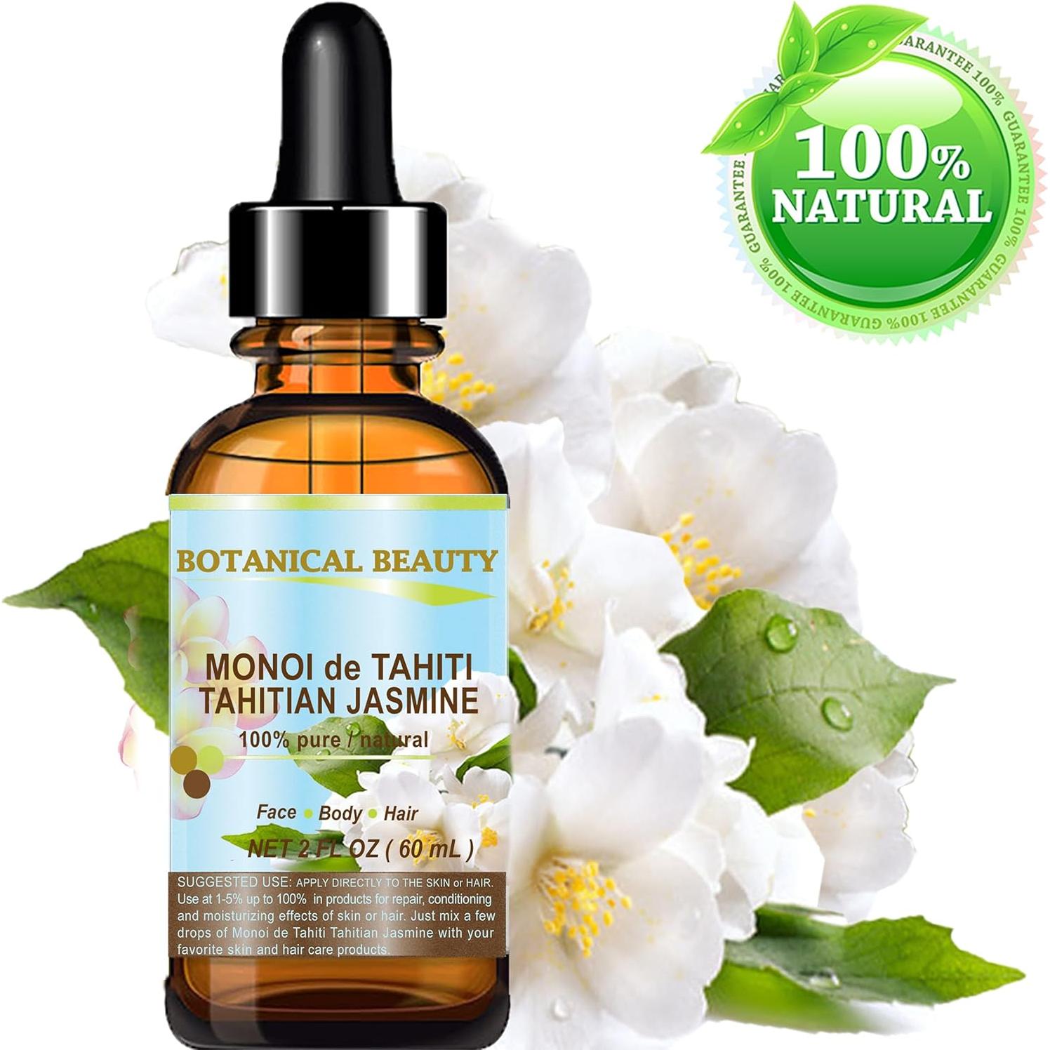 Aceite Monoi de Tahiti Jazmín Tahitiano Belleza Botánica 60ml