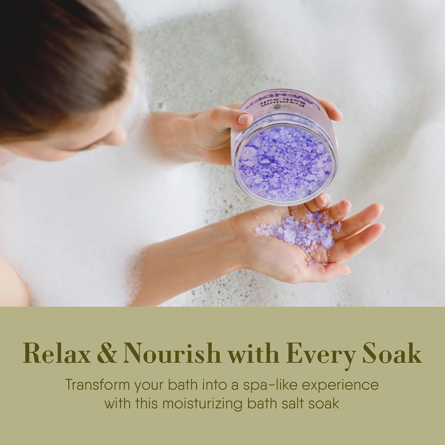 Exfoliante Corporal de Sal de Baño 360Feel Jazmín 226.8 g