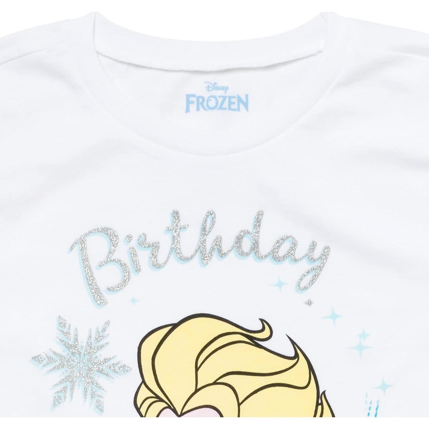 Camiseta de Cumpleaños Disney Junior Niñas 7-8 Años