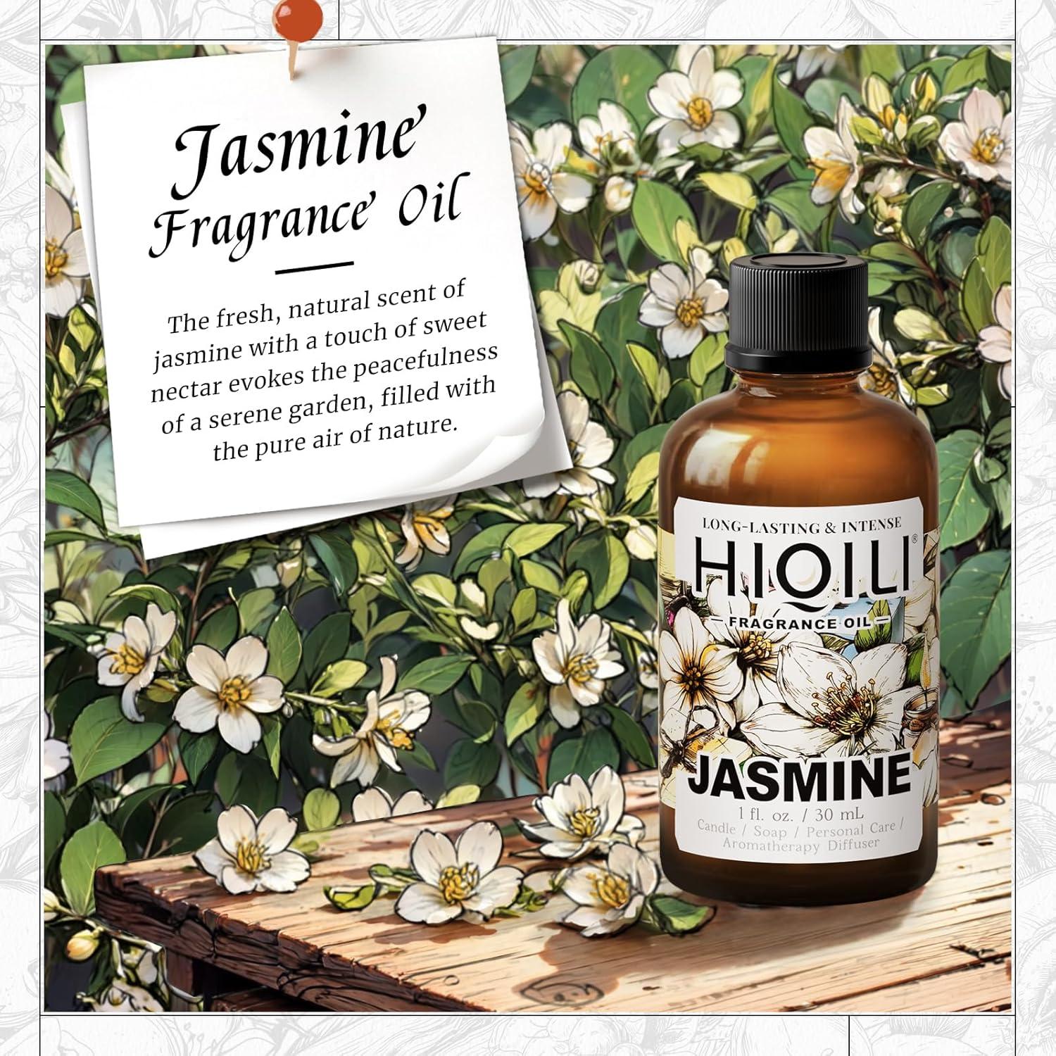 Aceite de fragancia HIQILI Jazmín 100g para difusor y velas
