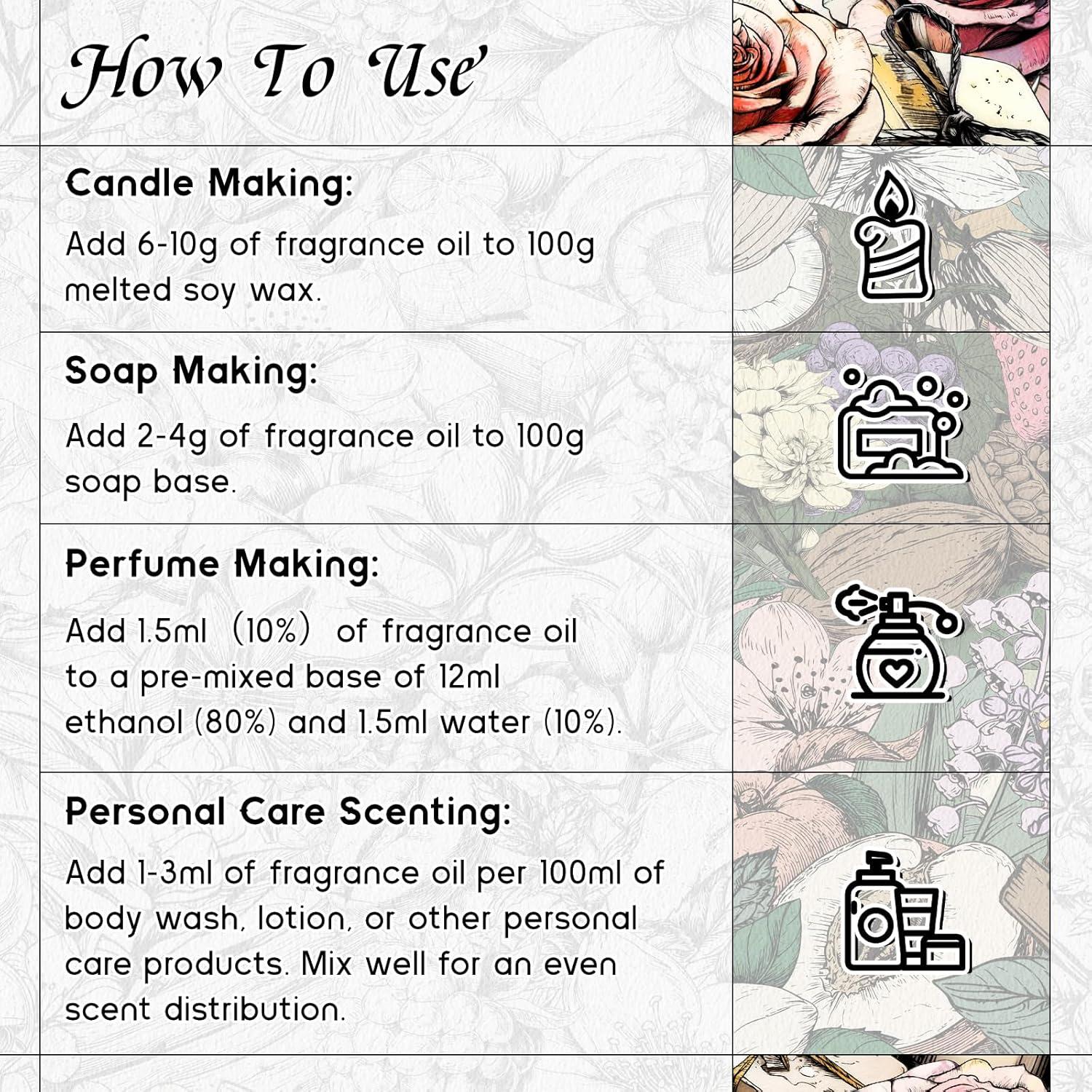 Aceite de fragancia HIQILI Jazmín 100g para difusor y velas