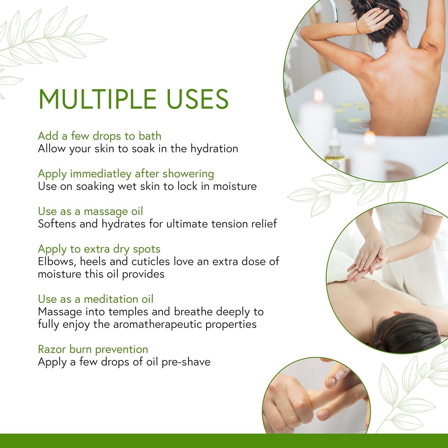 Aceite Corporal Orgánico Honeybee Gardens Cuarzo Rosa 59 ml