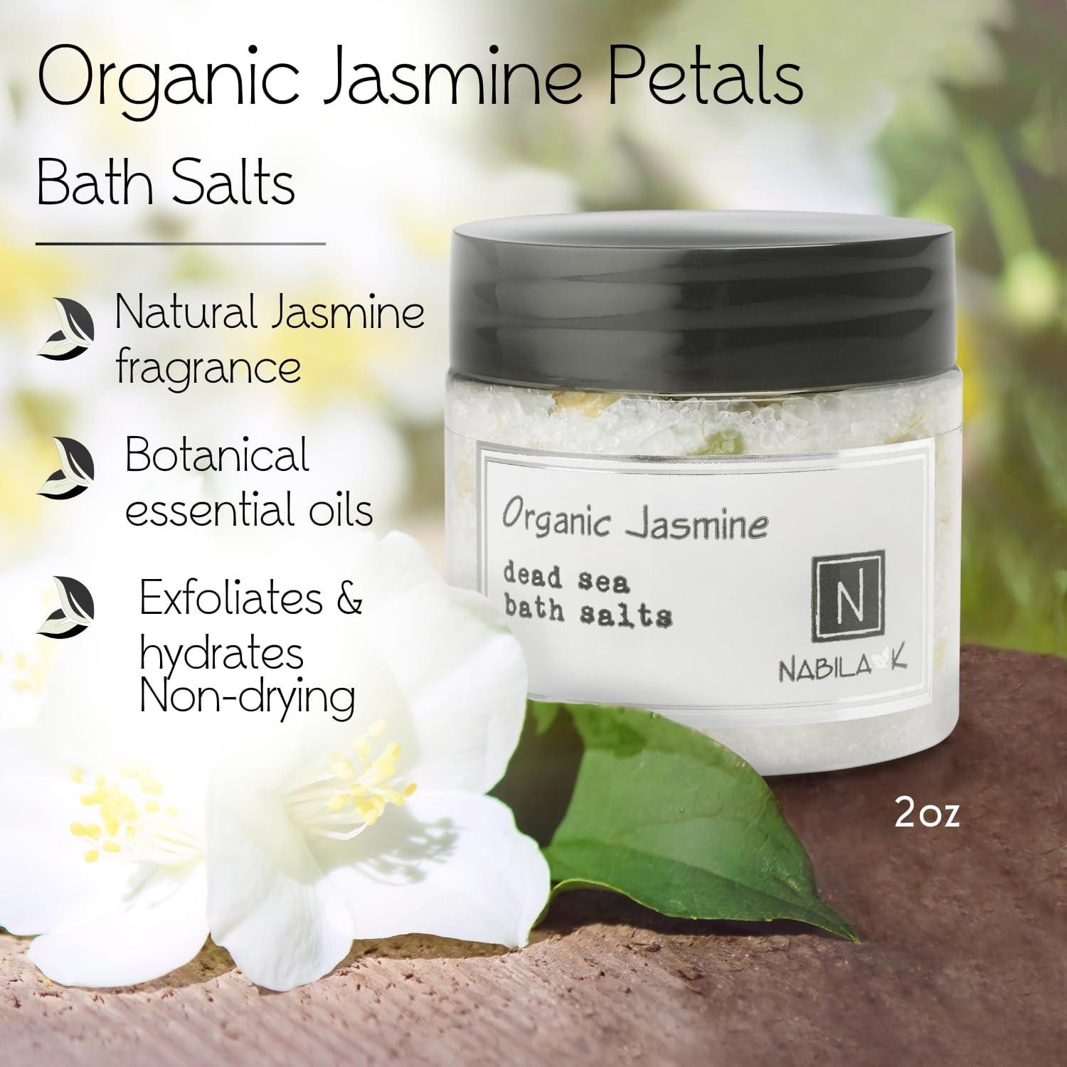 Sales de Baño Nabila K Jazmín Orgánico 56.7 g - Exfoliante