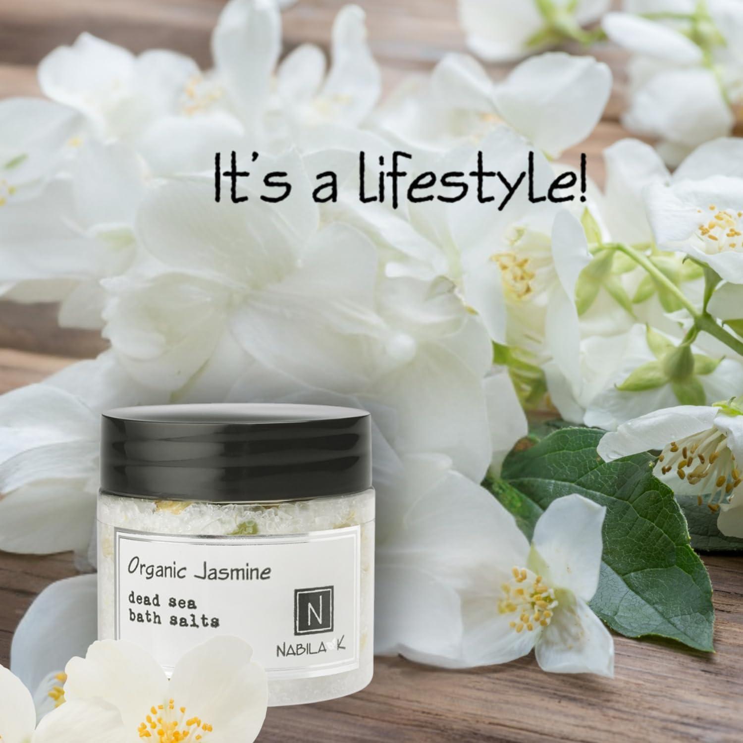 Sales de Baño Nabila K Jazmín Orgánico 56.7 g - Exfoliante