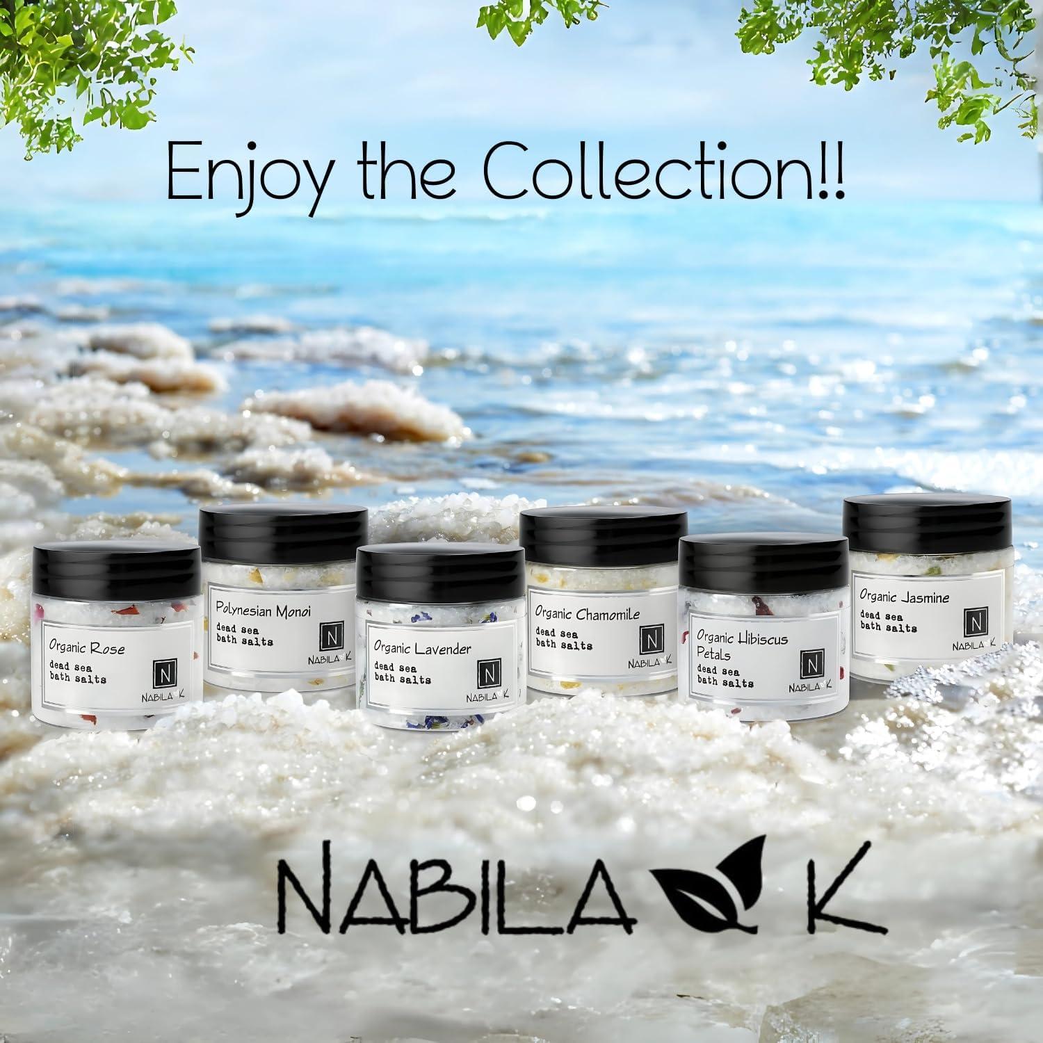 Sales de Baño Nabila K Jazmín Orgánico 56.7 g - Exfoliante