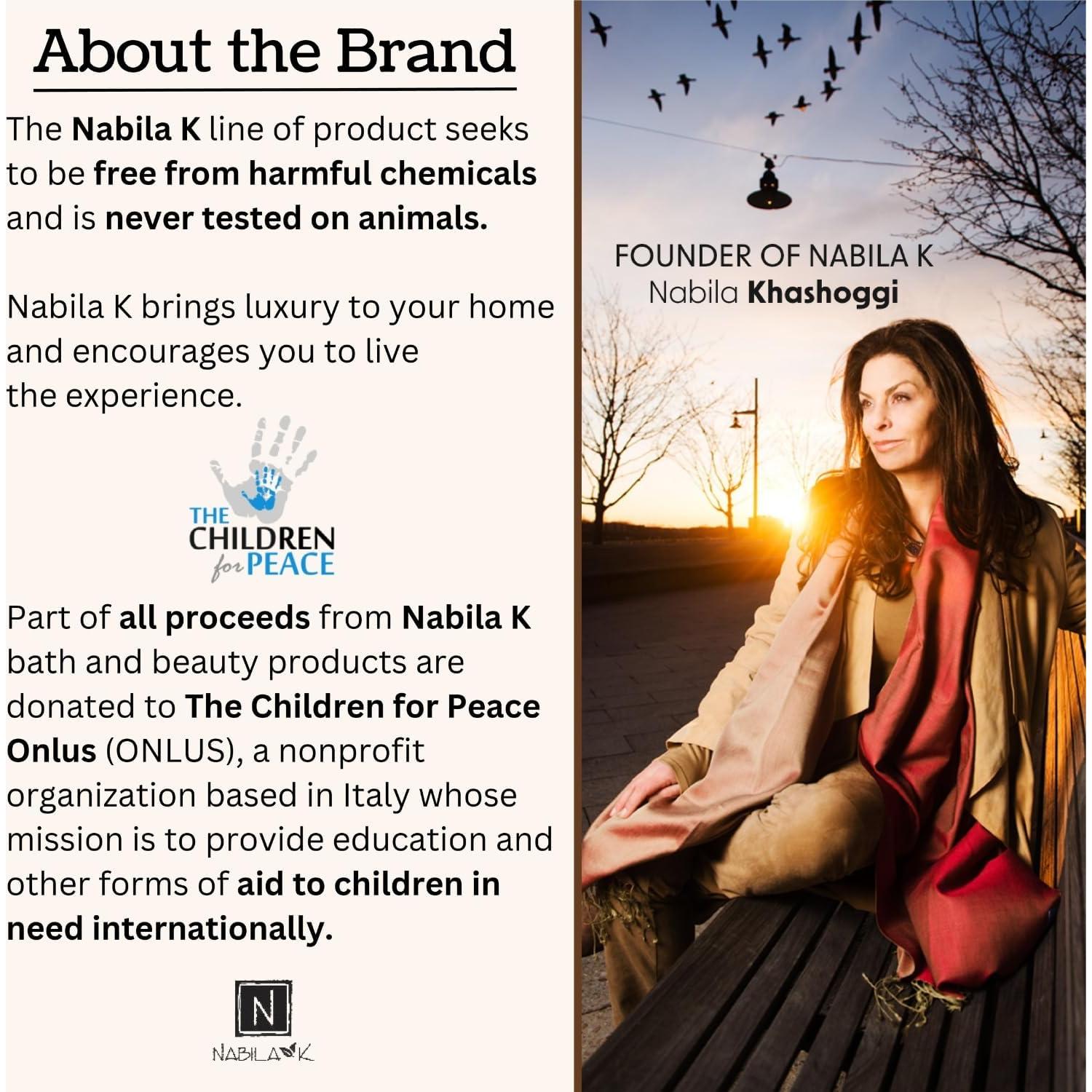 Sales de Baño Nabila K Jazmín Orgánico 56.7 g - Exfoliante