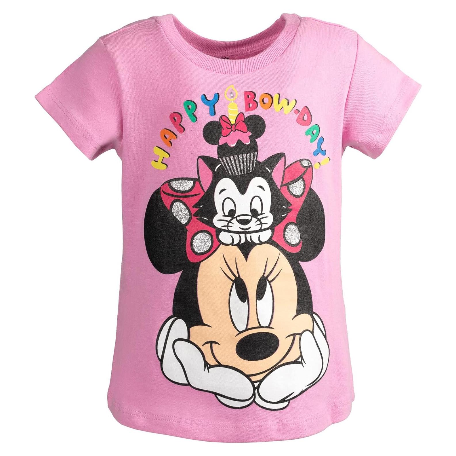 Camiseta Cumpleaños Disney Junior Niñas Talla 2T a 16