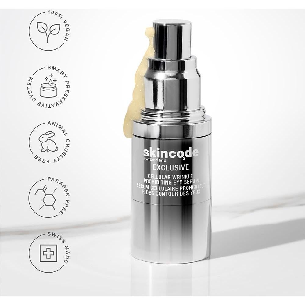 Suero Antienvejecimiento para Ojos Skincode 15 mL - Reafirmante