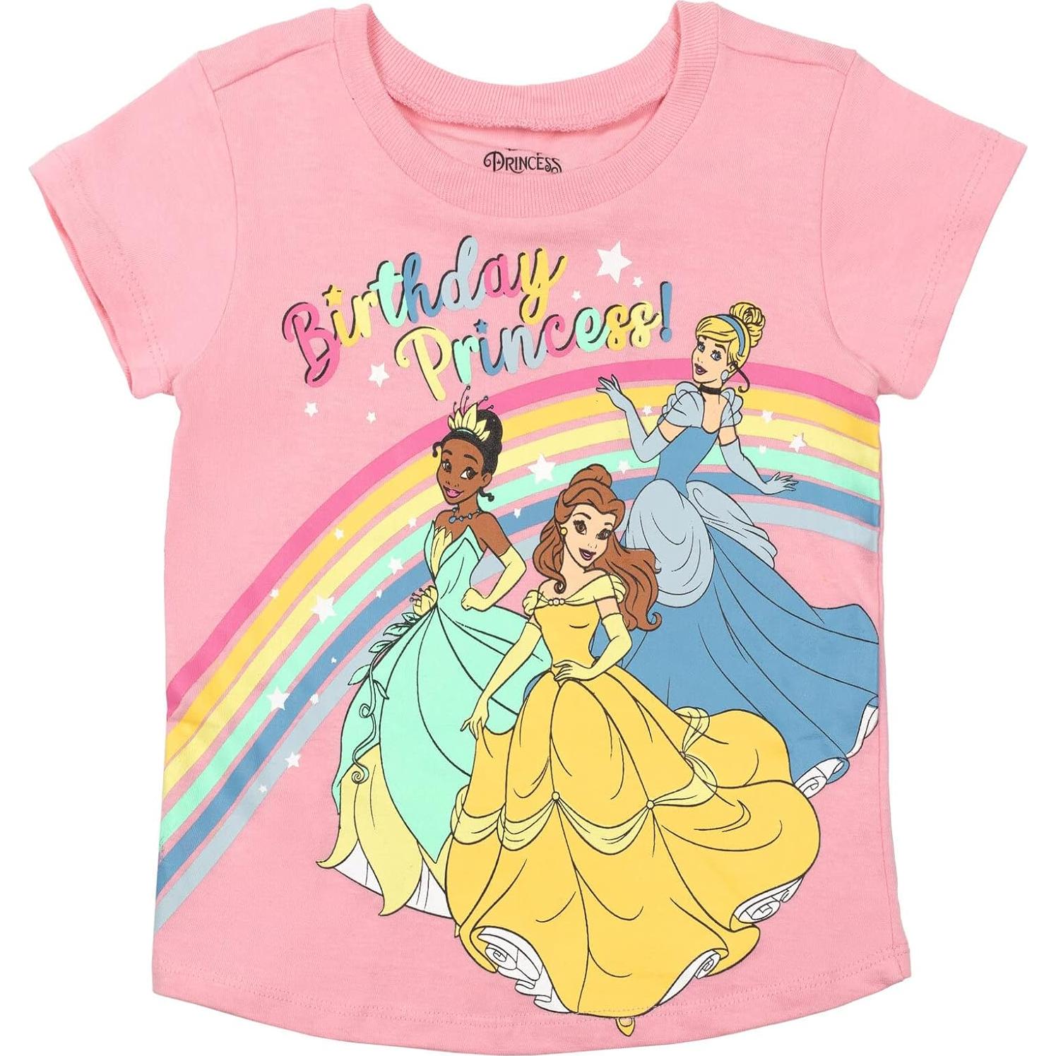 Camiseta Disney Junior para Niñas Talla 2T a 14-16 Rosa