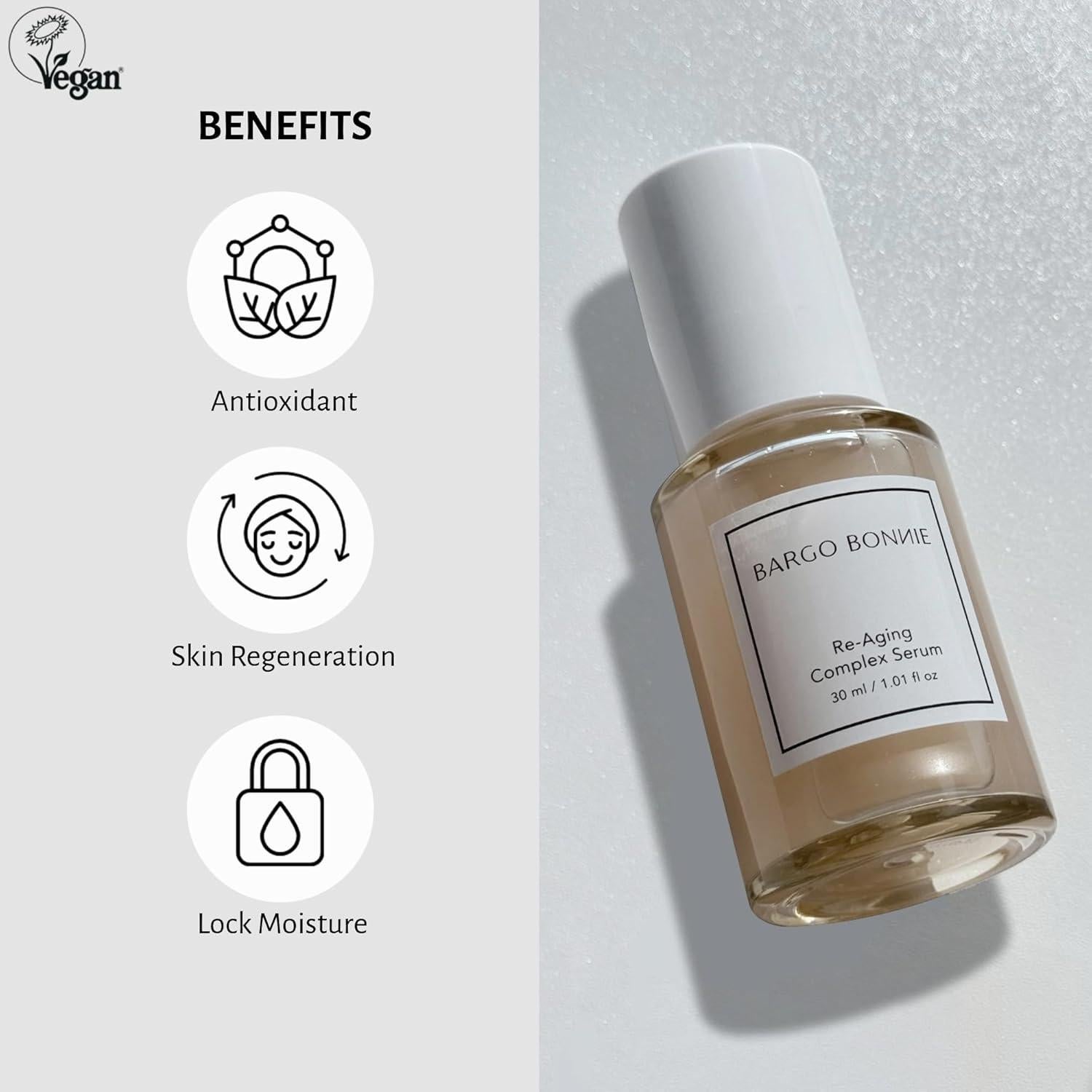 Suero Rejuvenecedor Antioxidante BARGO BONNIE 77g