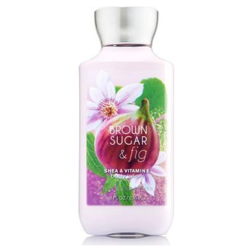 Loción Corporal Azúcar Moreno y Higo Bath & Body Works 236 ml